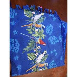 Blue Parrot‎ Scarf 7'